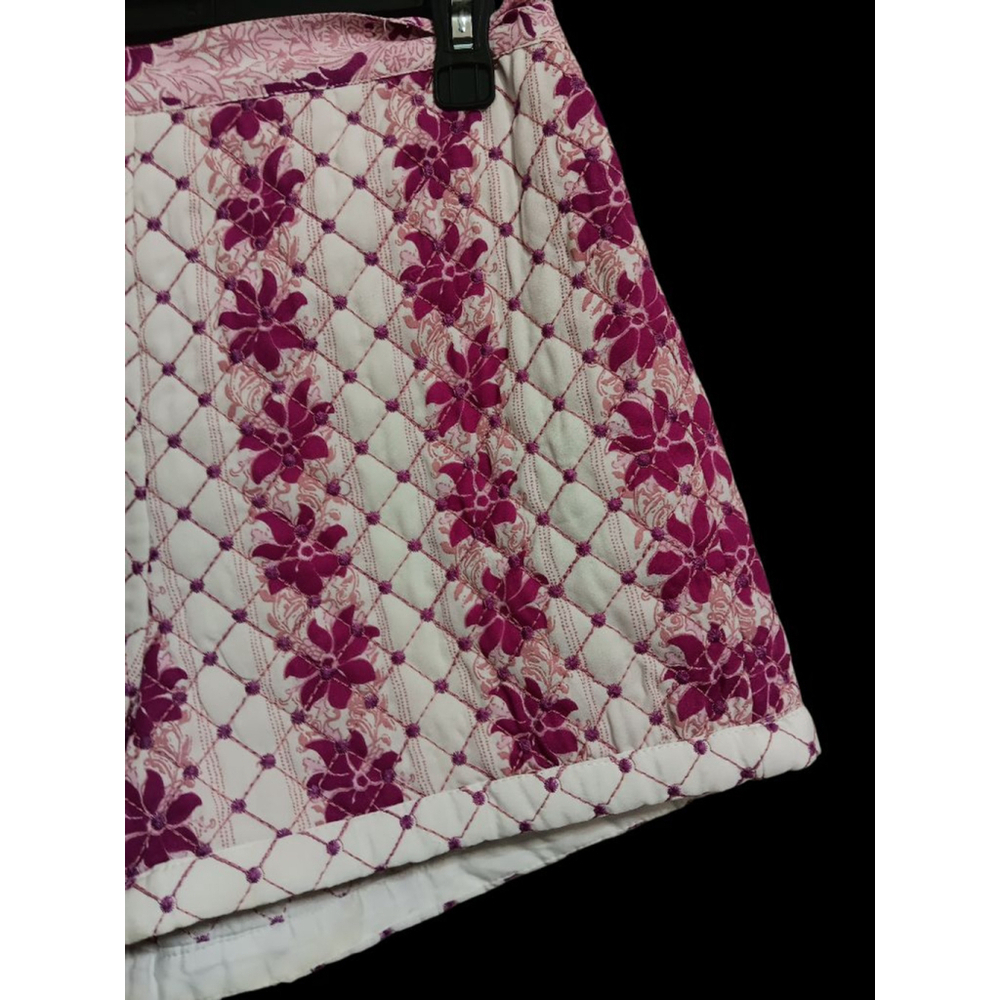River Island Quilted Floral Jacket with pockets, Tie Waist & Matching Shorts - Picture 12 of 15